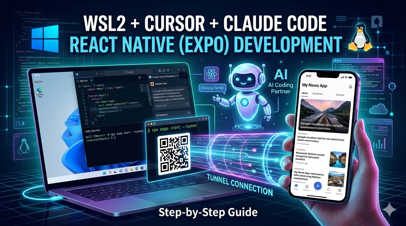 【完全版】WSL2 + Cursor + Claude Codeで作るReact Native (Expo) 環境構築ステップバイステップ ...